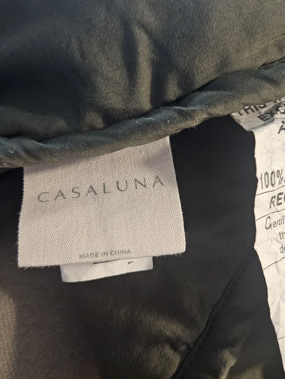 King Rayon from Bamboo Quilt Dark Olive Green - Casaluna